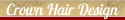 Crown Hair Design Logo