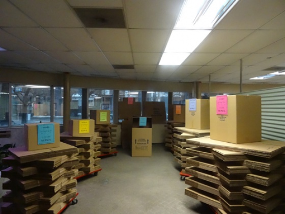 All Canadian Self Storage Toronto West - Moving boxes and supplies available at Toronto West
