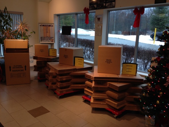 All Canadian Self Storage Scarborough - Moving Boxes